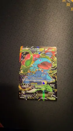 Pokemon TCG, Venusaur EX XY123 Black star promo Holo, LP - Image 1