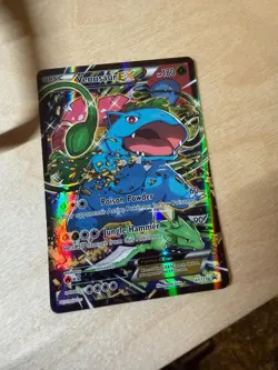Venusaur EX XY123 XY Holo Full Art Black Star Promo - Image 1