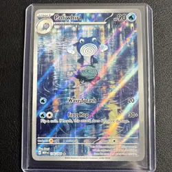 Poliwhirl 151 Illustration Rare Pokemon TCG 2023 Scarlet & Violet Card 176/165 - Image 1