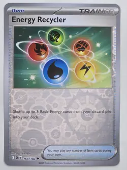 Energy Recycler - 164/182 - SV10: Destined Rivals - POKEMON REVERSE HOLO - Image 1