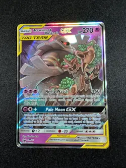 Trevenant & Dusknoir GX SM217 Black Star Promo Holo Pokemon TCG Card LP - Image 1