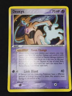 Deoxys [Holo] - (16/107) Rare - Deck Exclusive - EX: Deoxys - Pokemon Card LP - Image 2