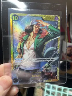Kuzan SEC OP02-121 - One Piece TCG English Card Near-Mint Secret Rare - Image 1