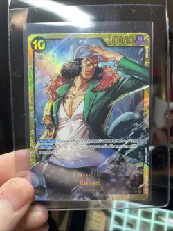 Kuzan SEC OP02-121 - One Piece TCG English Card Near-Mint Secret Rare - Image 2