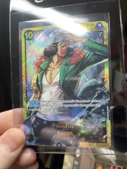 Kuzan SEC OP02-121 - One Piece TCG English Card Near-Mint Secret Rare - Image 3