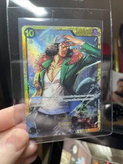 Kuzan SEC OP02-121 - One Piece TCG English Card Near-Mint Secret Rare - Image 4