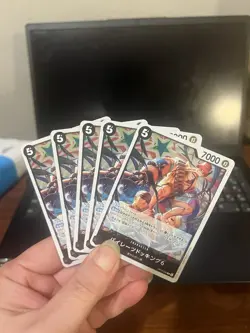 Bandai One Piece Card Game Character Monkey D. Luffy & Sanji Lot x19 cards - Image 2