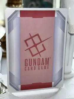 GUNDAM Card Game Beta RP-004 Resource Card (Char & Zaku 2 ) BANDAI JP Near Mint - Image 3