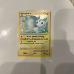 Pachirisu Lv.23 Diamond & Pearl Black Star Promo DP04 Pokemon Card 2007 NM/LP - Image 1