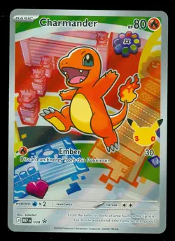 Pokemon CHARMANDER MEP 038 Ascended Heroes 1st Partner FULL ART PROMO - Card B - Image 1