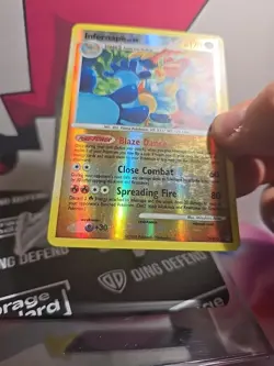 Pokemon INFERNAPE 3/100 (Reverse Holo Rare) Stormfront - MP TCG Card 2008 - Image 2