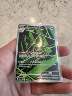 Pokemon Team Rockets Spidops 187/182 Destined Rivals IR NM English Card - Image 1