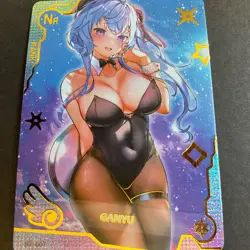 Maiden Party Series #5 - NR Card - Goddess Story - NR-007 - Ganyu Bunny Girl - Image 1