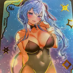 Maiden Party Series #5 - NR Card - Goddess Story - NR-007 - Ganyu Bunny Girl - Image 3
