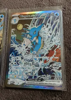 Greninja & Kingdra EX SVP Promo Holo Full Art TCG Card #131 #132 - Image 3
