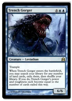 MTG Trench Gorger - Commander Moderately Played English - Image 1