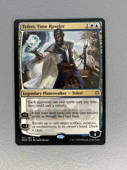 MTG - Teferi, Time Raveler | War of the Spark | Regular | R 221/264 | MP - Image 1