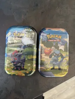 Pokemon Tcg Mega Evolutions Ascended Heroes Mini Tins X2 - Image 1