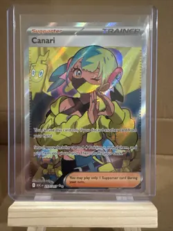 Pokemon TCG Trainer Canari 257/217 Full Art Ultra Rare Holo Ascended Heroes - Image 1