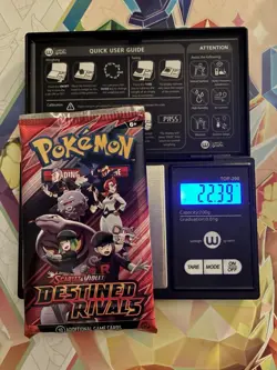 (VERY HEAVY) 22.39g Pokemon TCG Destined Rivals Booster Pack (SEALED)✅ - Image 1