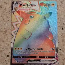 Pokemon Pikachu VMAX 188/185 Secret Rare Full Art Vivid Voltage 310 HP Holo - Image 1