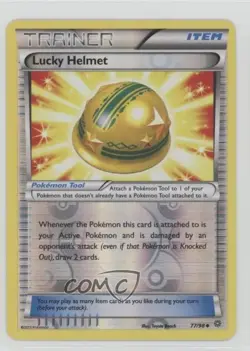 Lucky Helmet Reverse Foil Pokemon XY Ancient Origins #77 - Image 1