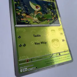 Pokemon TCG Snivy 001/086 Master Ball Reverse Holo Black Bolt Set Pack Fresh NM - Image 2