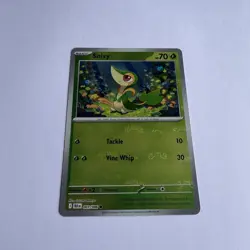 Pokemon TCG Snivy 001/086 Master Ball Reverse Holo Black Bolt Set Pack Fresh NM - Image 3