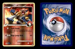 INFERNAPE E4 43/111 UC RISING RIVALS REVERSE HOLO NM/M - Image 3