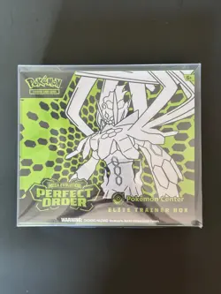 Pokemon Center 2026 Perfect Order Elite Trainer Box w/Plastic Protector Sealed - Image 1