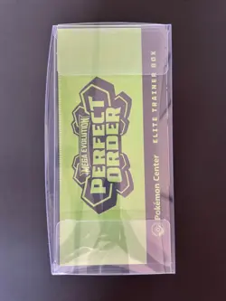 Pokemon Center 2026 Perfect Order Elite Trainer Box w/Plastic Protector Sealed - Image 3