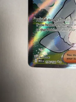Pokemon TCG Wally's Compassion 176/132 ME01: Mega Evolution Ultra Rare NM - Image 2