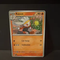 Pokemon Raboot 027/142 Sv07: Stellar Crown Stage 1 90 HP Reverse Holo Common - … - Image 1