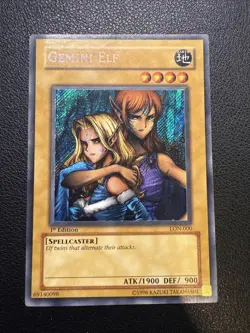 Gemini Elf LON-000 Labyrinth of Nightmare 1st Edition (Holo bleed) - Image 1