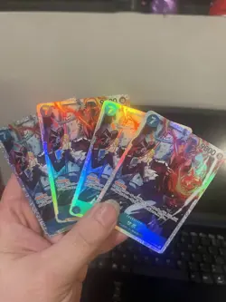 One Piece Card Game Sabo & Luffy Foil Regular 10 Cards Lot Japanese - Image 2