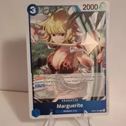 One Piece Bandai Marguerite Amazon Lily OP07-054 Blocker 2000 Character Card - Image 1