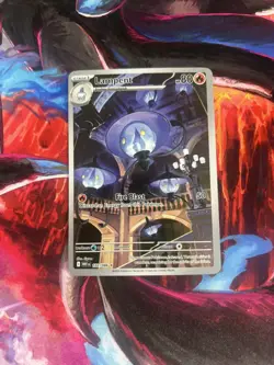 Lampent 102/086 | White Flare Illustration Rare | NM English Pokemon TCG - Image 1