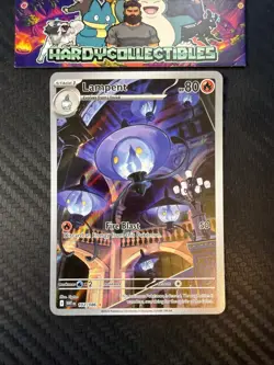 Lampent 102/086 White Flare Illustration Rare Pokemon TCG English Near Mint - Image 1