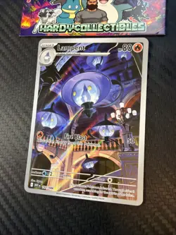 Lampent 102/086 White Flare Illustration Rare Pokemon TCG English Near Mint - Image 2