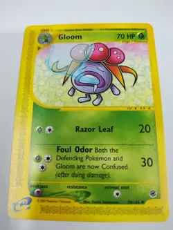 MINT Gloom 78/165 Uncommon Expedition Pokemon Card - Image 1