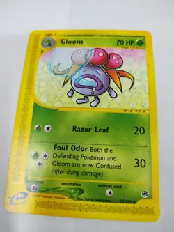 MINT Gloom 78/165 Uncommon Expedition Pokemon Card - Image 3