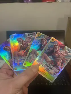 Bandai One Piece Card Game Character Wiper Kirin Enel Kureha Foillot x14 cards - Image 2