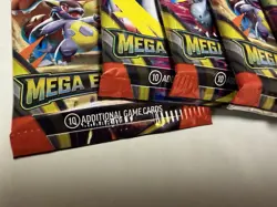 Pokemon Mega Evolution 6 Pack Lot - Six 10 Card Booster Packs From Enhanced Box - Image 3