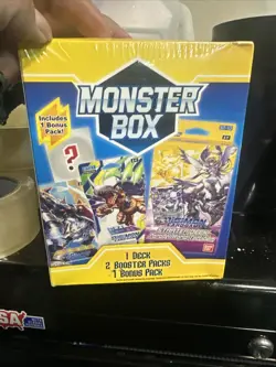 DiGiMON CARD GAME MONSTER BOX DECK 2 BOOSTER & BONUS PACK MJ HOLDING 2023 NEW - Image 5