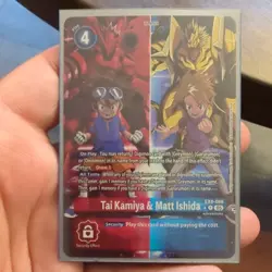 Digimon Card Game Tai Kamiya & Matt Ishida EX9-066 Alternate Art Versus Monsters - Image 1