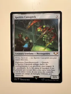 Magic MTG • Spettro Canoptek (Canoptek Wraith) • Warhammer 153 • R • ITA • MINT - Image 1