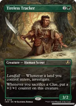 Tireless Tracker (Borderless) [INR - 318] - NM [Normal] TCG MTG - Image 1