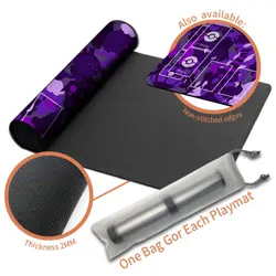 NEW Pokemon Gengar Playmat with Card Zones Free Bag Rubber Game Playmat of TCG - Image 4