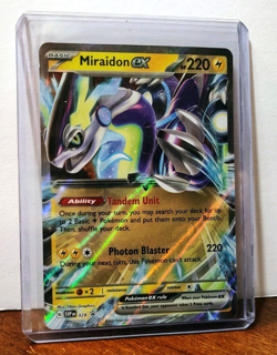 POKEMON MIRAIDON EX SVP 028 BLACK STAR PROMO LP - Image 3