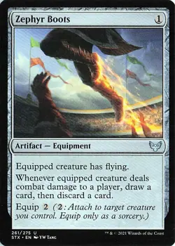 Zephyr Boots 261 -Strixhaven: School of Mages - NM - Image 1